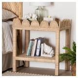 Sumana 25.6 in. Natural End Table