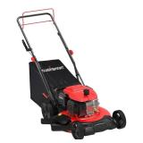 Gas Walk-Behind Lawn Mower 21 in, Red