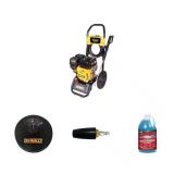 DeWalt 210: 3400 PSI, 2.5 GPM, 18" Surface Cleane