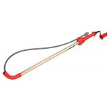 Closet Auger, 6 ft Cable, 1/2 in