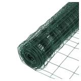 Green PVC Coated Welded Wire 2-1/3 ft x 50 ft