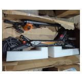 Electric Scooter Model E2 Orange & Black