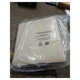 22" 24" 4" Beige Seat Cushion