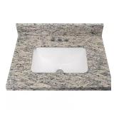 Home Decorators Granite White Vanity Top