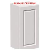 Glacier White 30" High Wall Cabinet, 1 Door