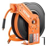 Retractable Air Hose Reel, 3/8"x50 ft, 300 PSI