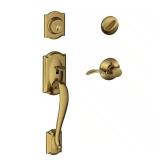 Camelot Antique Brass Handleset, Right Handed