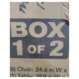 Box 1 of 2 ONLY Holly Cove dining set