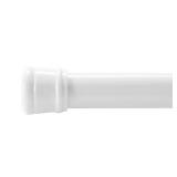 Tension Shower Rod in White