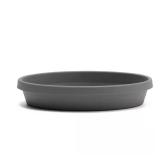 Terra 14.75 in. Charcoal Plant Saucer Tray