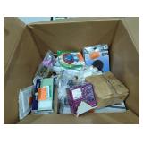 Box Lot Assorted Small Home Improvement Items