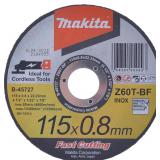 Makita B-46159 4-1/2" Cut-Off Wheel, Stainless
