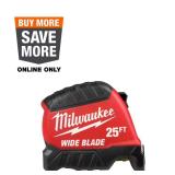 Milwaukee 25 ft Wide Blade Tape Measure