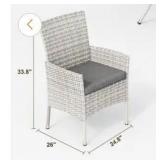 Wicker Patio Dining Chairs