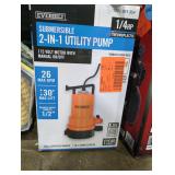 Everbilt 1/4hp 2-in-1 Utility Pump Uta02510