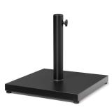55 lbs Cement Umbrella Base   Black