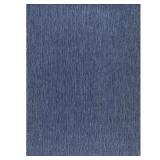 Azure Aloha Washable Indoor/Outdoor Rug