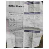 Roller shades unknown size