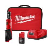Milwaukee M12 3/8" Cordless Ratchet Kit
