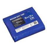 Everbilt 10 ft. x 12 ft. Blue Medium Duty Tarp