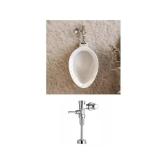 0.125 GPF White Urinal with Top Spud Valve
