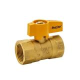 1 in. Brass FPT 2-Piece Gas Valve