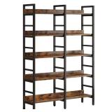 Perry 47.2 in. Etagere Bookcase, 5-Shelf