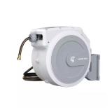 Garden Hose Reel 5/8 in-90 ft, Wall Mount