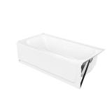 Mauicast 60x30 Rect. Alcove Soaking Bathtub