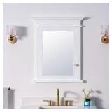 Wood Framed Recessed Medicine Cabinet