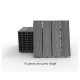10-Piece Quick Deck 1x1 Westminster Gray