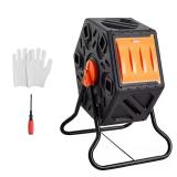 Compost Bin 18.5 Gal. Tumbler with Door