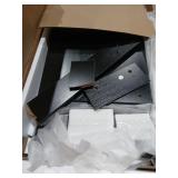 Black Wooden Shelving Unit - BROKEN PIECES