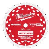 Milwaukee 7-1/4 in 24T Framing Saw BLA