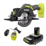 RYOBI ONE+ 18V Circular Saw Kit w/ 2Ah Battery