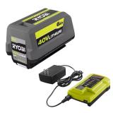 40V Li-Ion 6.0Ah Battery & Charger Kit