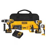 20V MAX 4-Tool Combo Kit with Batteries