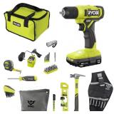 Ryobi 18V Drill Kit: Battery & Charger