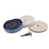 4 in. Buffing Wheel Set (4-Piece)