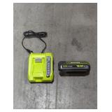 Ryobi 40V 2Ah Battery + Charger