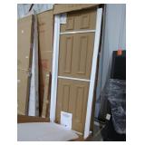 96" x 81" White Sliding Door Frame