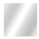 12 in. x 12 in. Plain Edge Bath Mirrors (6)