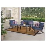 Hampton Bay Mayfield Park 4-Piece Patio Set