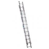 24 Ft Aluminum Ladder, 225 lb Type II