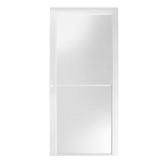 32x80 3000 Series White LHL/Outswing Storm Door