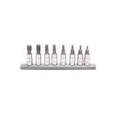 Husky 1/4 in Drive Hex Bit Socket Set (8)