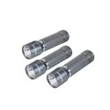 3-Pack 300-Lumen Aluminum Flashlights