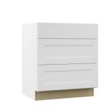 Shaker 30W x 24D x 34.5H Cabinet, Satin White