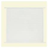 36 in. x 30 in. White Pet Grille Door Hardware