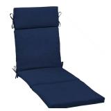 Outdoor Chaise Lounge Cushion - Sapphire Blue